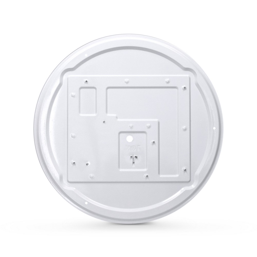 Brilagi - Plafonieră LED dimabilă GLORIA, 48 W, 230 V, 3000–6500 K, finisaj stejar, Ø 40 cm + telecomandă