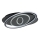 Brilagi - Plafonieră LED dimabilă IRIS LED/78W/230V 3000–6000K 37x49 cm negru + telecomandă