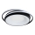 Brilagi - Plafonieră LED dimabilă IRIS LED/84W/230V 3000-6000K 47x51 cm neagră + telecomandă
