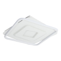Brilagi - Plafonieră LED dimabilă IRIS LED/98W/230V 3000-6000K 50x50 cm albă + telecomandă