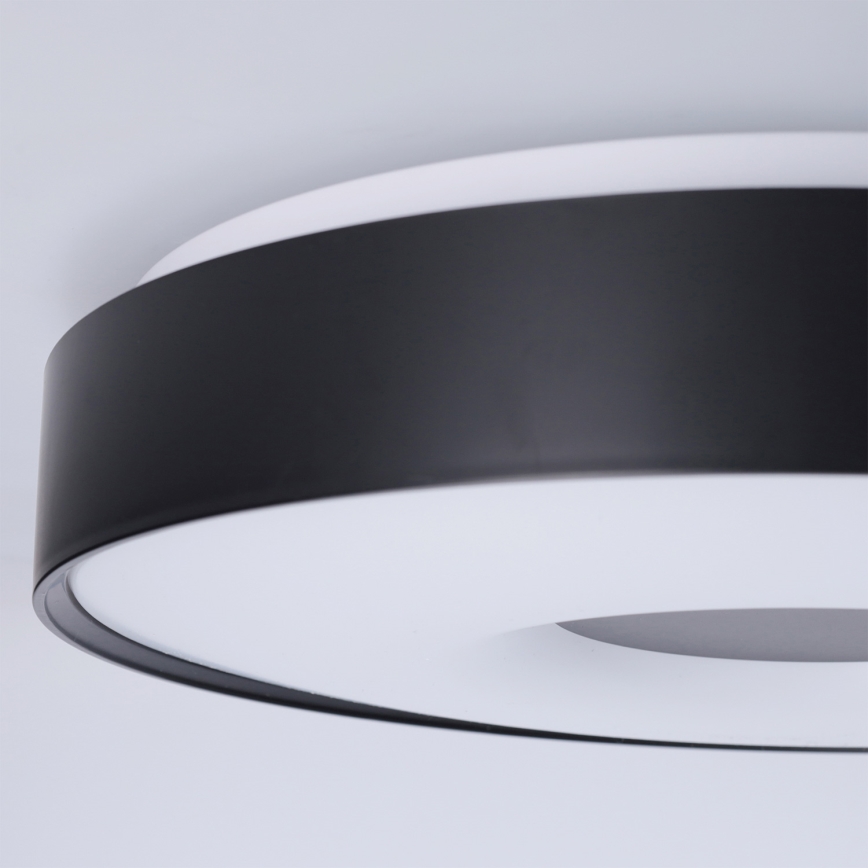 Brilagi - Plafonier LED dimabil JAMIS LED/48W/230V 3000-6500K Ø 39 cm negru + telecomandă