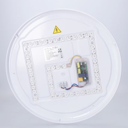 Brilagi - Plafonier LED dimabil JAMIS LED/48W/230V 3000-6500K Ø 39 cm negru + telecomandă