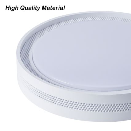 Brilagi - Plafonieră LED dimabilă KREON LED/54W/230V 3000-6000K, albă, Ø 38 cm + telecomandă