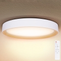 Brilagi - Plafonieră LED dimabilă LARIOS, 72W, 230V, 3000-6500K, alb, Ø 59 cm + telecomandă