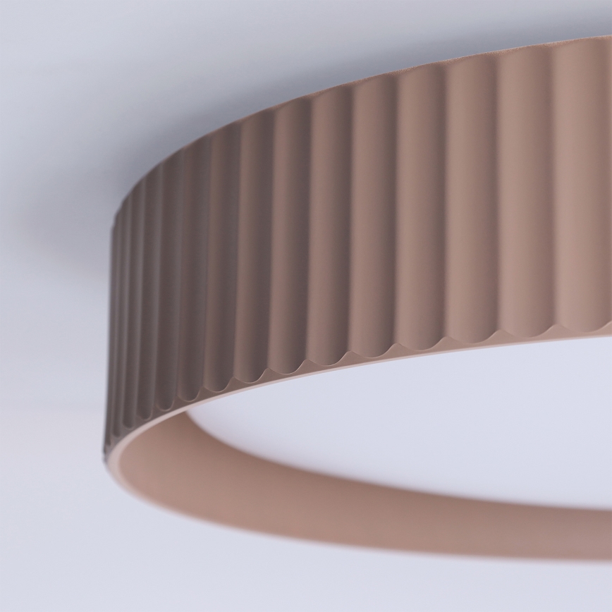 Brilagi - Plafonieră LED dimmabilă LUCIA LED/48W/230V 3000-6500K Ø 41 cm taupe + telecomandă