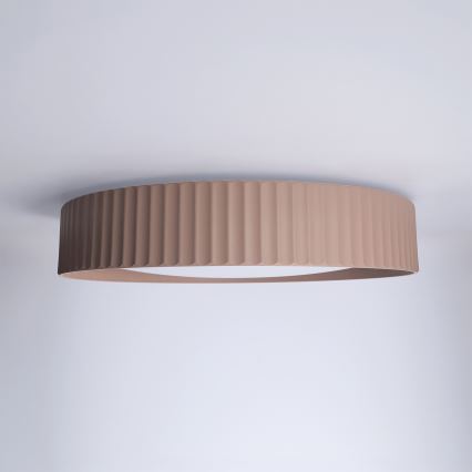 Brilagi - Plafonieră LED dimmabilă LUCIA LED/48W/230V 3000-6500K Ø 41 cm taupe + telecomandă