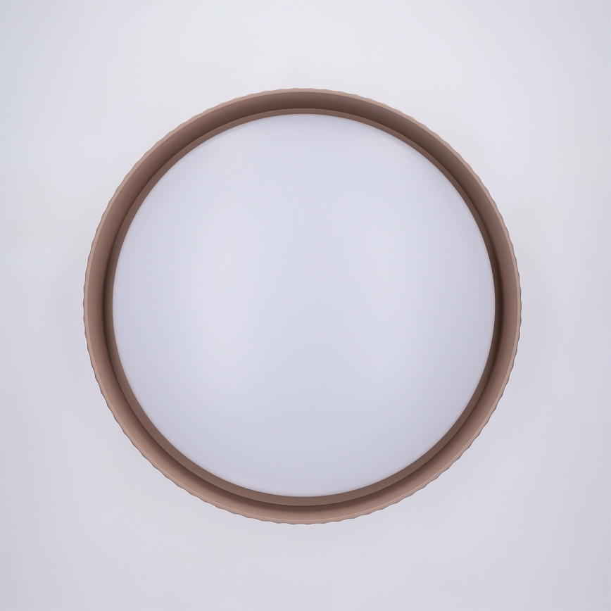 Brilagi - Plafonieră LED dimmabilă LUCIA LED/48W/230V 3000-6500K Ø 41 cm taupe + telecomandă