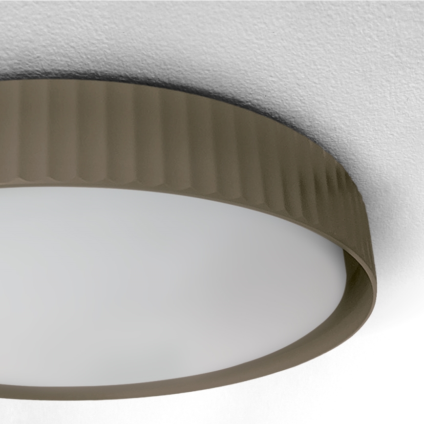 Brilagi - Plafonieră LED dimabilă LUCIA LED/60W/230V 3000-6500K Ø 59 cm taupe + telecomandă