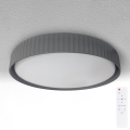 Brilagi - Plafonieră LED dimabilă LUCIA LED/48W/230V 3000-6500K Ø 41 cm gri + telecomandă