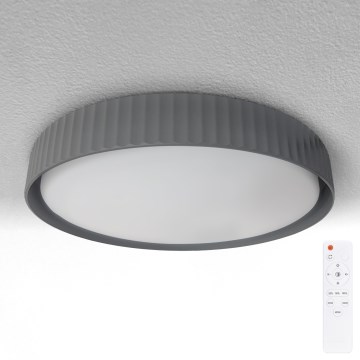 Brilagi - Plafonieră LED dimabilă LUCIA LED/60W/230V 3000-6500K Ø 59 cm gri + telecomandă