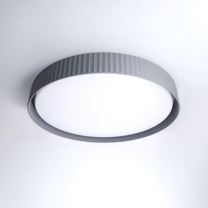 Brilagi - Plafonieră LED dimabilă LUCIA LED/60W/230V 3000-6500K Ø 59 cm gri + telecomandă
