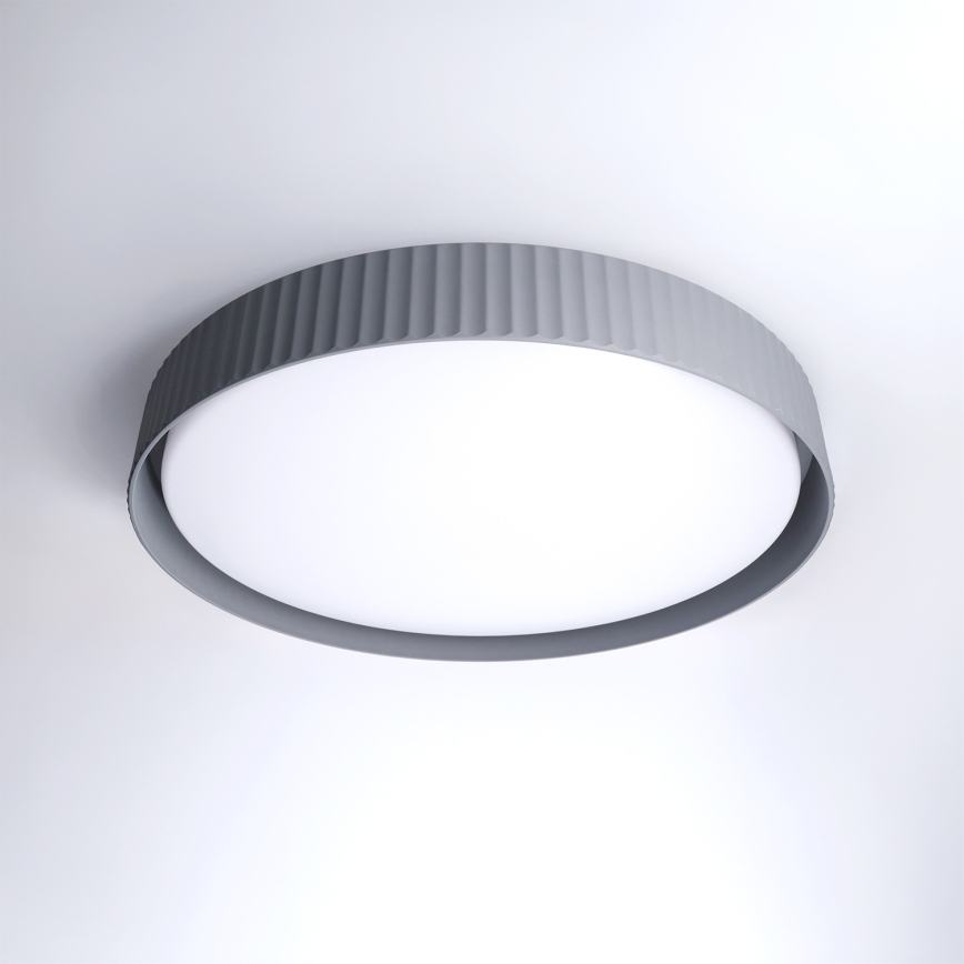 Brilagi - Plafonieră LED dimabilă LUCIA LED/60W/230V 3000-6500K Ø 59 cm gri + telecomandă