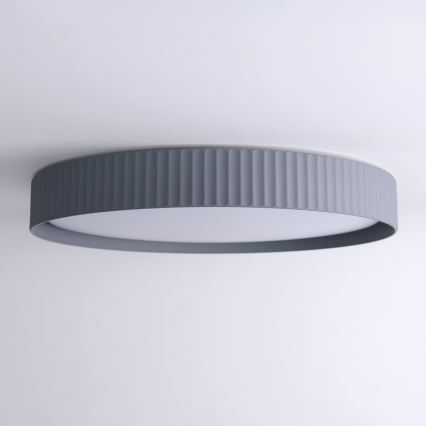 Brilagi - Plafonieră LED dimabilă LUCIA LED/60W/230V 3000-6500K Ø 59 cm gri + telecomandă