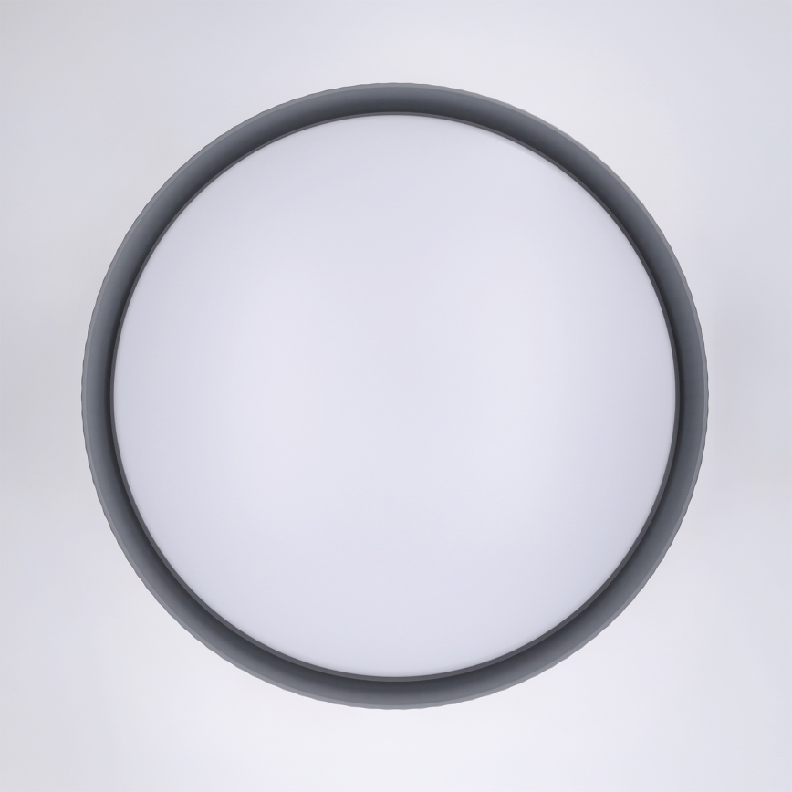 Brilagi - Plafonieră LED dimabilă LUCIA LED/60W/230V 3000-6500K Ø 59 cm gri + telecomandă