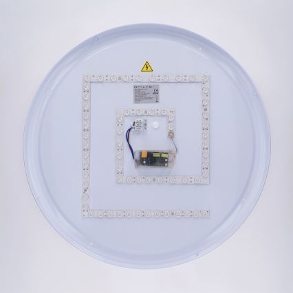 Brilagi - Plafonieră LED dimabilă LUCIA LED/60W/230V 3000-6500K Ø 59 cm gri + telecomandă