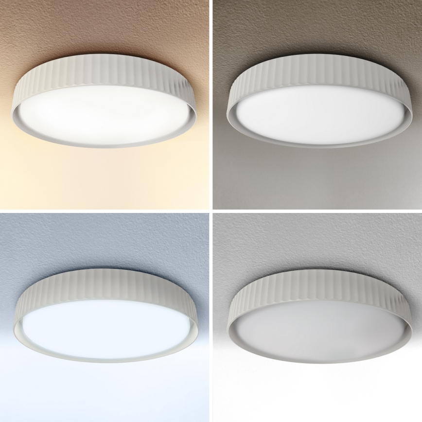 Brilagi - Plafonieră LED dimabilă LUCIA LED/60W/230V 3000–6500K Ø 59 cm albă + telecomandă