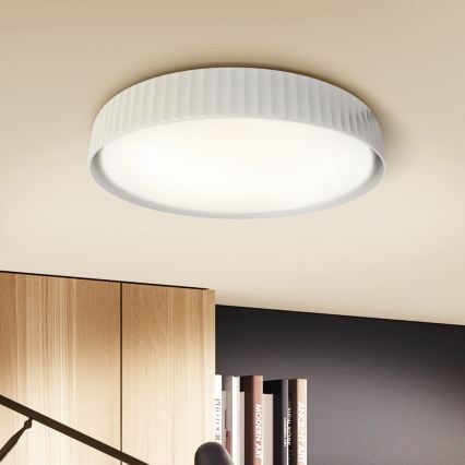 Brilagi - Plafonieră LED dimabilă LUCIA LED/60W/230V 3000–6500K Ø 59 cm albă + telecomandă