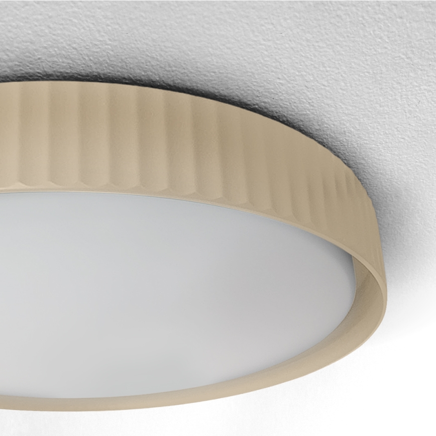 Brilagi - Plafonieră LED dimmabilă LUCIA LED/60W/230V 3000-6500K Ø 59 cm bej + telecomandă