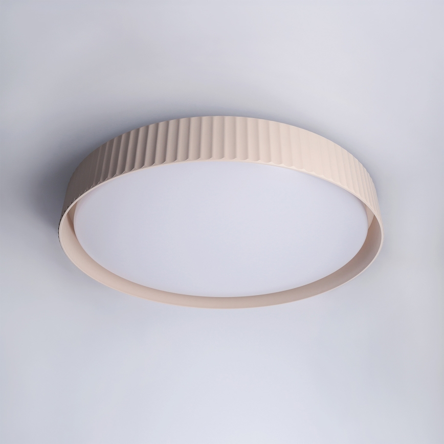 Brilagi - Plafonieră LED dimmabilă LUCIA LED/60W/230V 3000-6500K Ø 59 cm bej + telecomandă