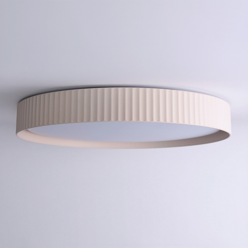 Brilagi - Plafonieră LED dimmabilă LUCIA LED/60W/230V 3000-6500K Ø 59 cm bej + telecomandă