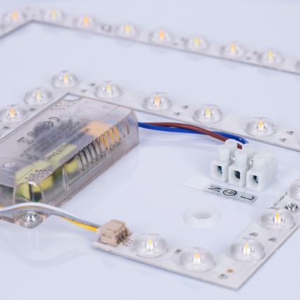 Brilagi - Lampă de tavan LED reglabilă LUCIA LED/60W/230V 3000-6500K Ø 59 cm maro + telecomandă