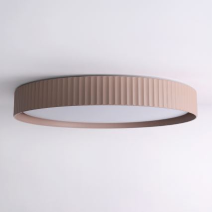 Brilagi - Lampă de tavan LED reglabilă LUCIA LED/60W/230V 3000-6500K Ø 59 cm maro + telecomandă