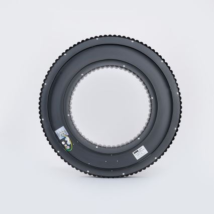 Brilagi - Plafonieră LED dimabilă LUMIX, LED/48W/230V, 3000-6000K, negru, Ø 50 cm + telecomandă inclusă