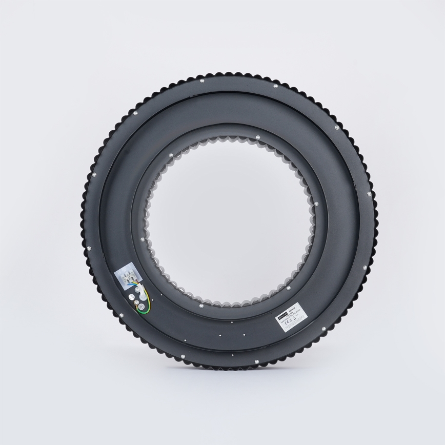 Brilagi - Plafonieră LED dimabilă LUMIX, LED/48W/230V, 3000-6000K, negru, Ø 50 cm + telecomandă inclusă