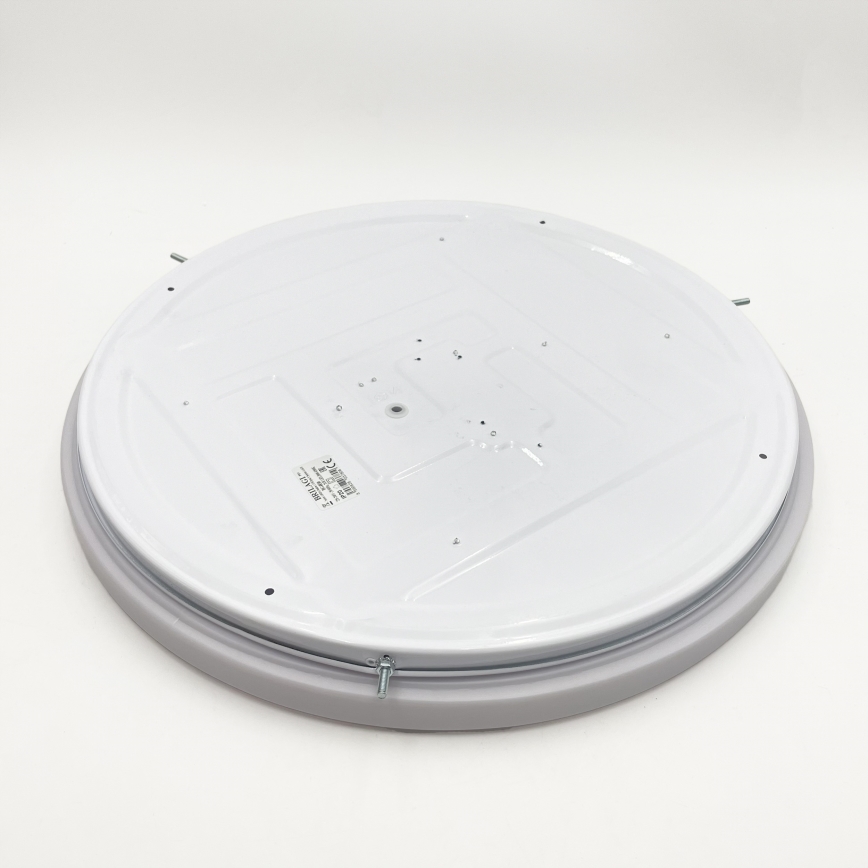 Brilagi - Plafonieră LED dimabilă MANAROLA SMART, 36 W, 230 V, 3000–6000K, Wi‑Fi Tuya Beacon, Ø 51 cm, stejar + telecomandă