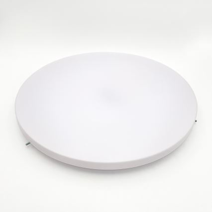 Brilagi - Plafonieră LED dimabilă MANAROLA SMART, 36 W, 230 V, 3000–6000K, Wi‑Fi Tuya Beacon, Ø 51 cm, stejar + telecomandă