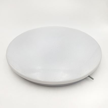Brilagi - Plafonieră LED dimabilă MANAROLA SMART STARS 24W/230V 3000–6000K Wi-Fi Tuya Beacon Ø 41 cm stejar, cu telecomandă