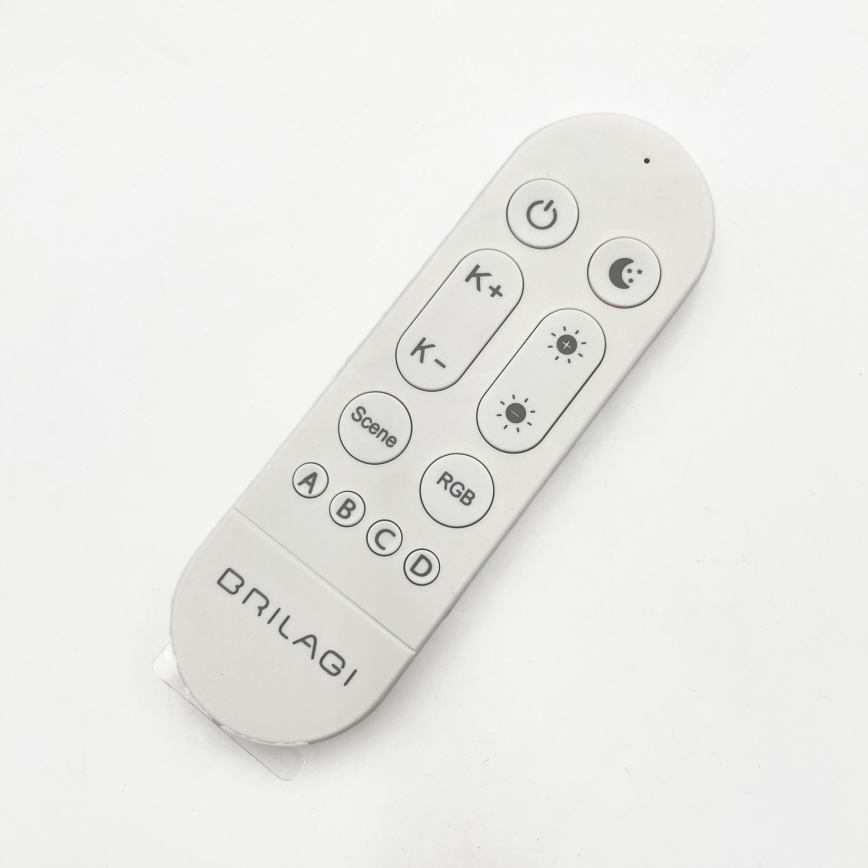 Brilagi - Plafonieră LED dimabilă MANAROLA SMART STARS 24W/230V 3000–6000K Wi-Fi Tuya Beacon Ø 41 cm stejar, cu telecomandă