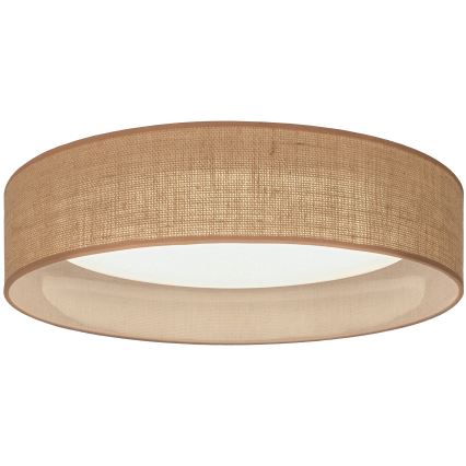 Brilagi - Plafonieră LED dimabilă VELVET SMARTIX STARS LED/24W/230V 3000-6000K Ø 45 cm bej Wi-Fi Tuya Beacon + telecomandă