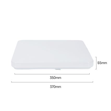 Brilagi - Plafonieră LED dimabilă MILKY WAY LED/24W/230V 3000-6500K 37x37 cm + telecomandă