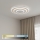 Brilagi - Plafonieră LED dimabilă MODERN, 58 W, 230 V, 3000–6000 K, Ø 46,3 cm + telecomandă