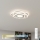 Brilagi - Plafonieră LED dimabilă MODERN, 64W, 230V, 3000-6000K, Ø 40 cm + telecomandă