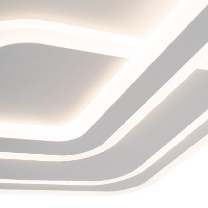 Brilagi - Plafonieră LED modernă reglabilă LED/80W/230V 3000-6000K 52,5x52,5 cm + telecomandă