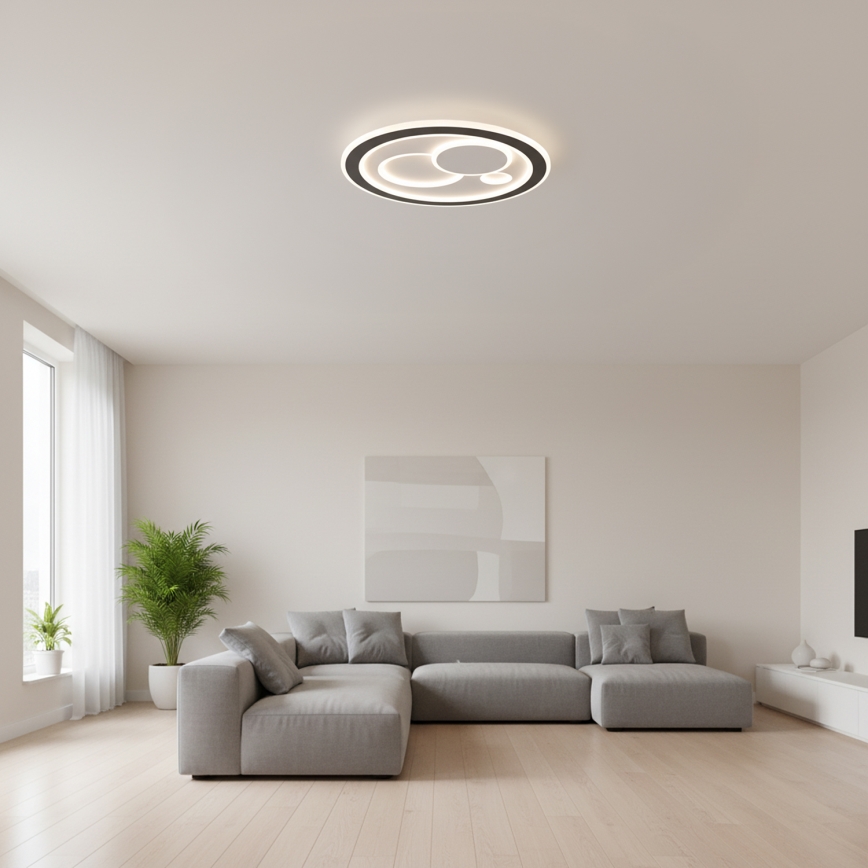 Brilagi - Plafonieră LED reglabilă MODERN LED/89W/230V 3000-6000K diam. 47 cm + telecomandă