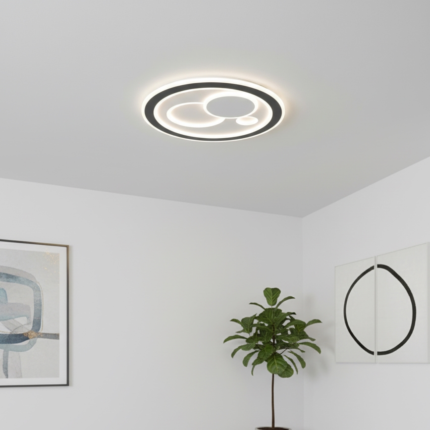 Brilagi - Plafonieră LED reglabilă MODERN LED/89W/230V 3000-6000K diam. 47 cm + telecomandă