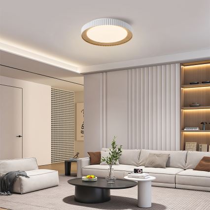 Brilagi - Plafonieră LED reglabilă NEXO 48W/230V 3000–6000K albă, diam. 43 cm + telecomandă