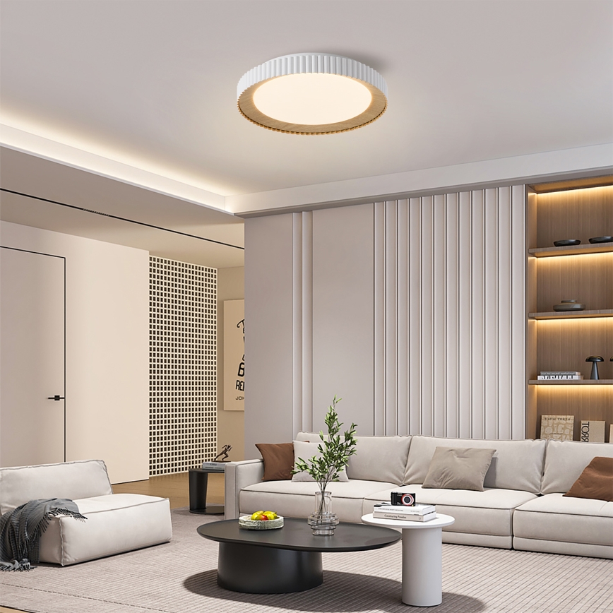 Brilagi - Plafonieră LED reglabilă NEXO 48W/230V 3000–6000K albă, diam. 43 cm + telecomandă