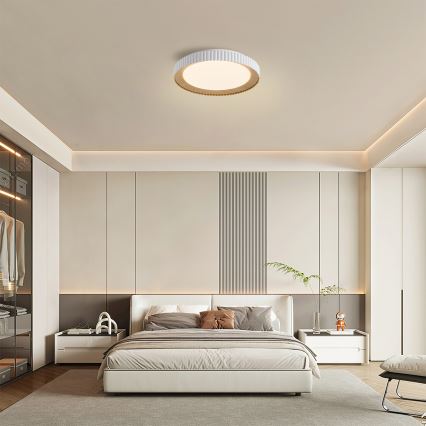 Brilagi - Plafonieră LED reglabilă NEXO 48W/230V 3000–6000K albă, diam. 43 cm + telecomandă