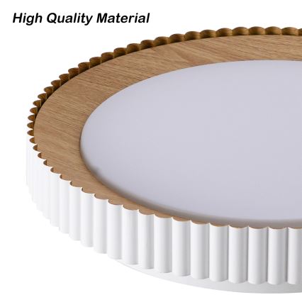 Brilagi - Plafonieră LED reglabilă NEXO 48W/230V 3000–6000K albă, diam. 43 cm + telecomandă