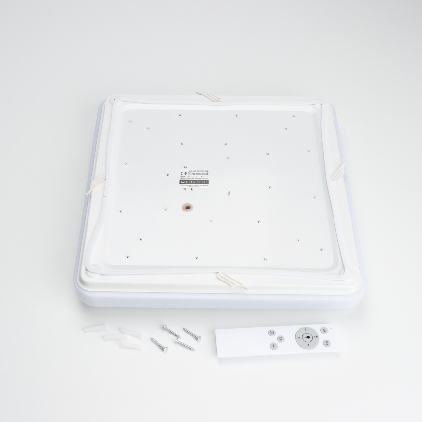 Brilagi - Plafonieră LED dimmabilă OPAL LED/24W/230V 37,5x37,5 cm 3000/4000/6500K + telecomandă