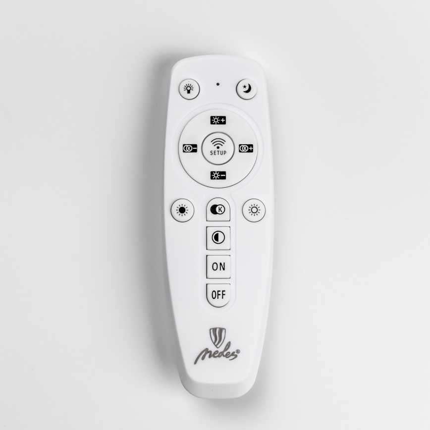 Brilagi - Plafonieră LED dimabilă ORBITS LED/50W/230V 3000-6500K neagră + telecomandă