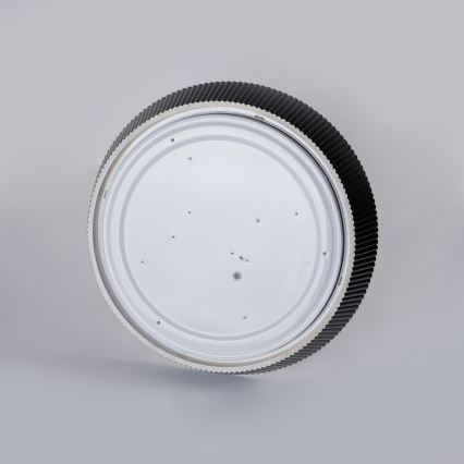 Brilagi - Plafonieră LED reglabilă ORINO, 54 W, 230 V, 3000–6000 K, negru, Ø 43 cm + telecomandă