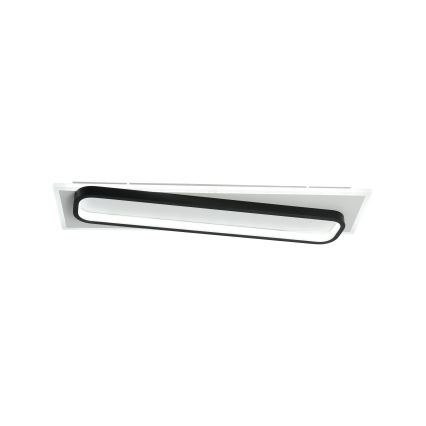 Brilagi - Plafonieră LED dimabilă OUTLINE LED/52W/230V 3000-6000K 15x60 cm alb/negru + telecomandă