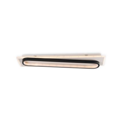 Brilagi - Plafonieră LED dimabilă OUTLINE LED/52W/230V 3000-6000K 15x60 cm alb/negru + telecomandă