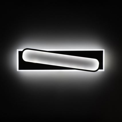 Brilagi - Plafonieră LED dimabilă OUTLINE LED/52W/230V 3000-6000K 15x60 cm alb/negru + telecomandă