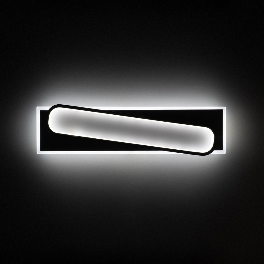 Brilagi - Plafonieră LED dimabilă OUTLINE LED/52W/230V 3000-6000K 15x60 cm alb/negru + telecomandă
